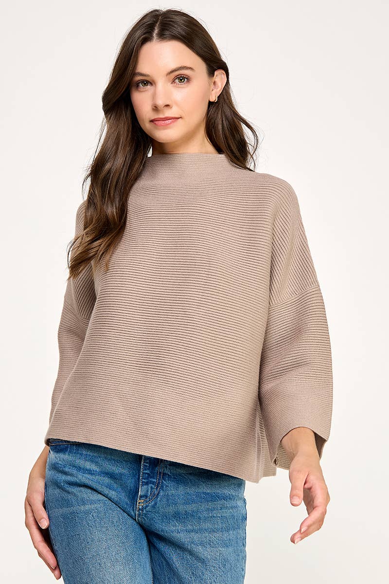 The Mara Sweater - Stone
