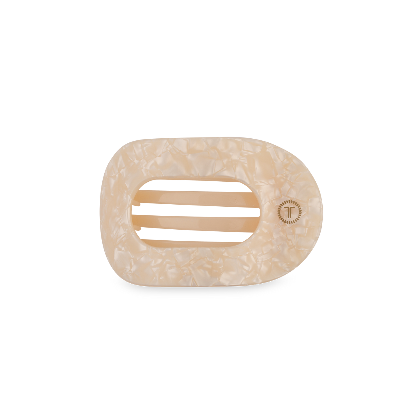 Flat Round Hair Clip | Small | Soft Surf