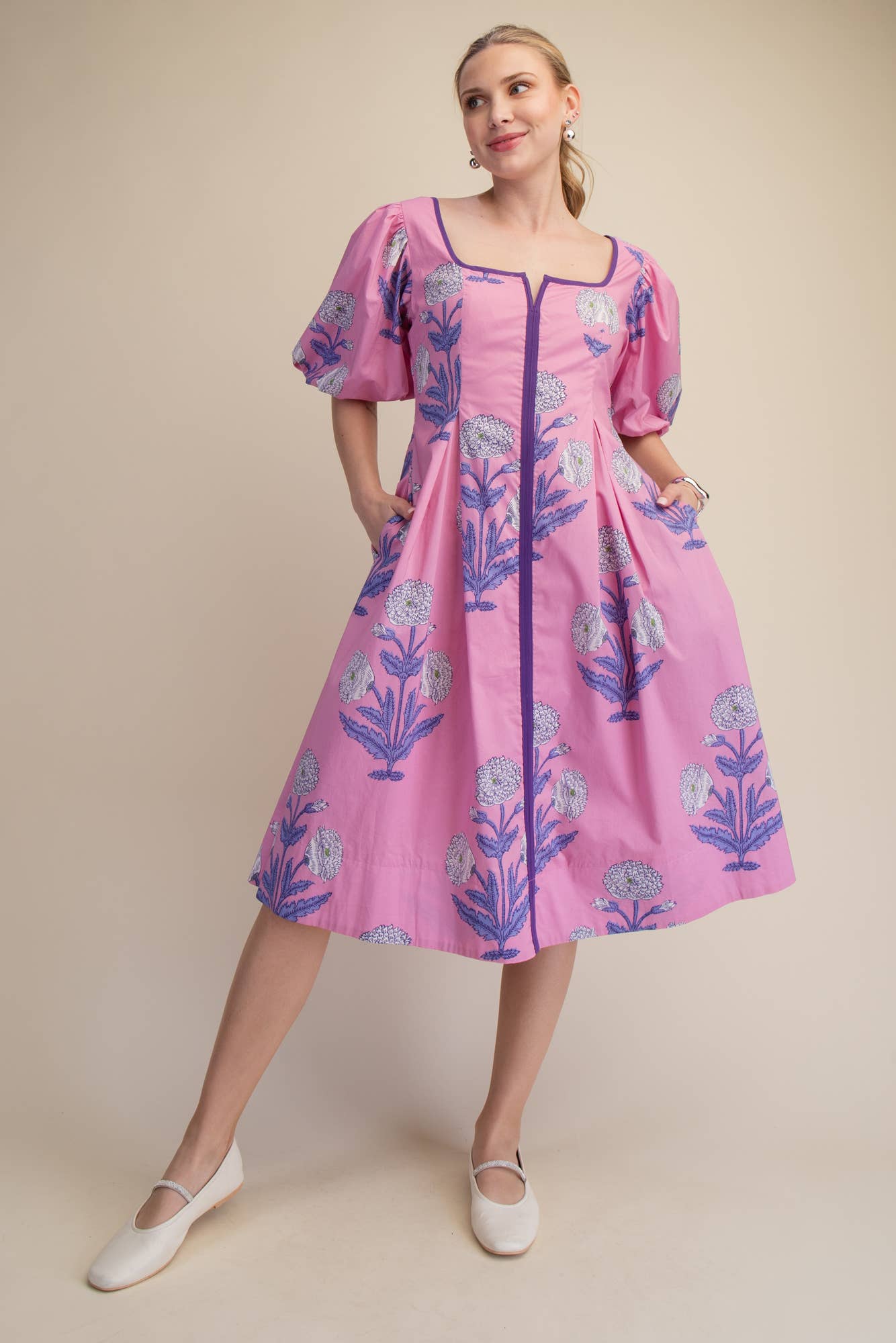 Garden Party Midi Dress