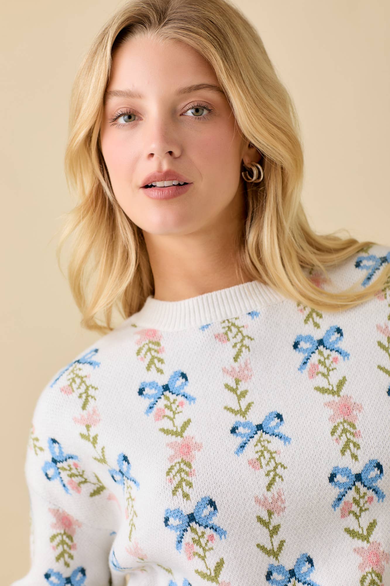 Coquette Bow Sweater