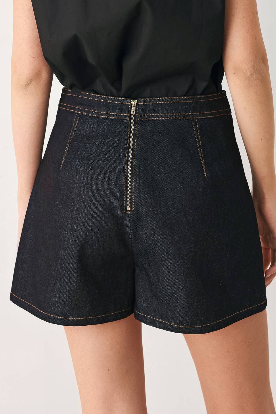 The Katie Denim Skort