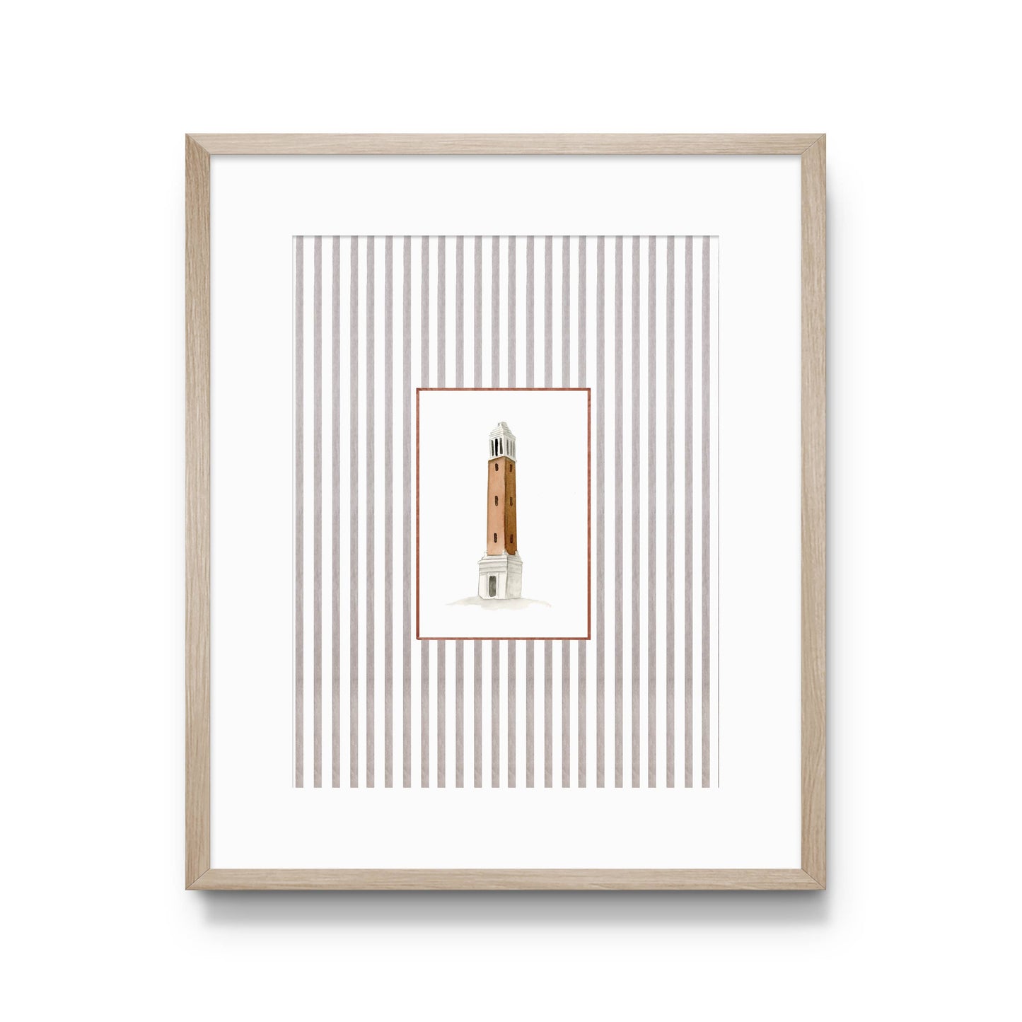 Denny Chimes Striped Print: 8x10