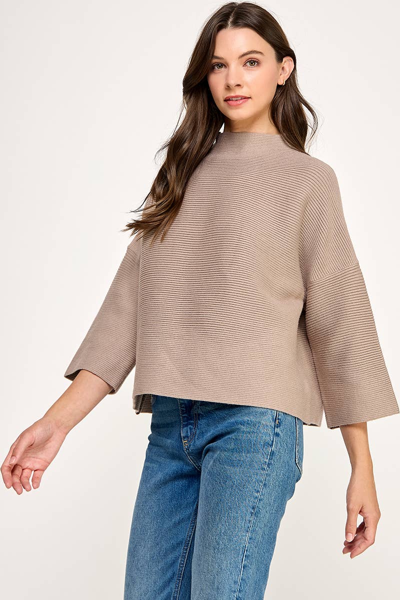 The Mara Sweater - Stone