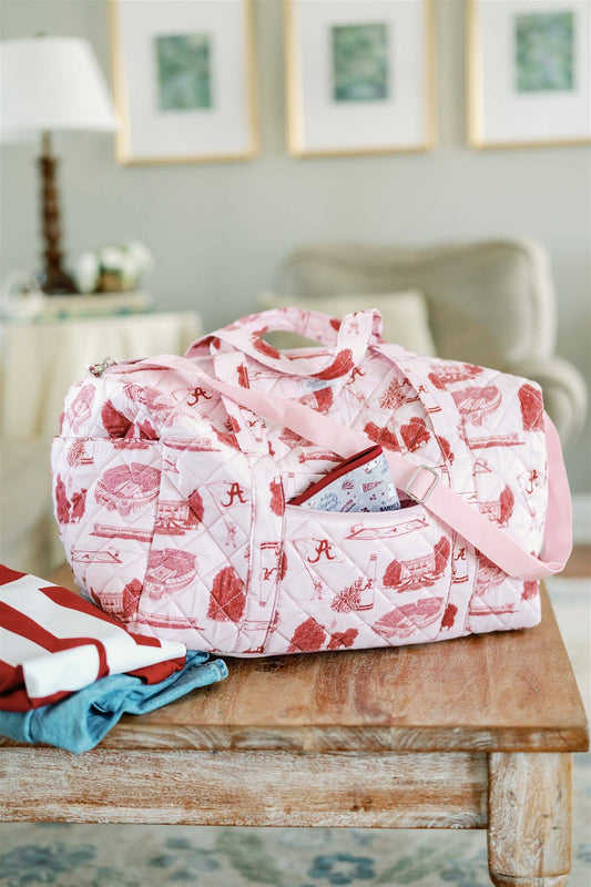 Alabama Quilted Duffle