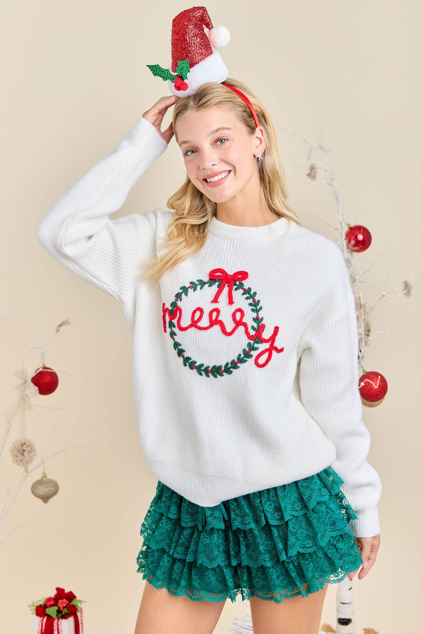 Merry Knit Sweater