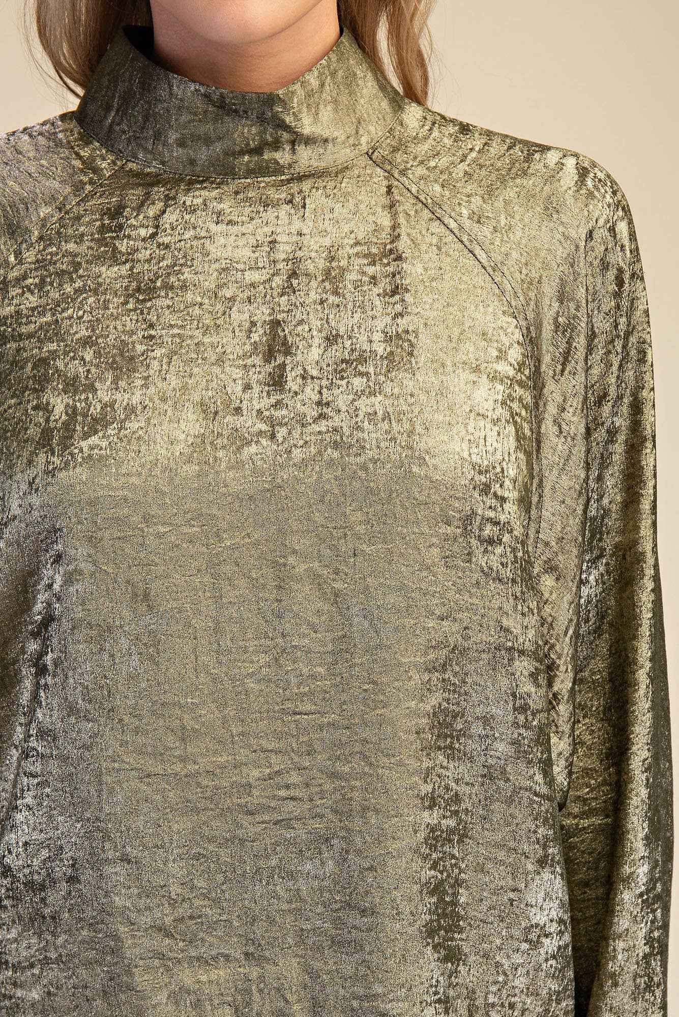 The Andrea Top: Taupe