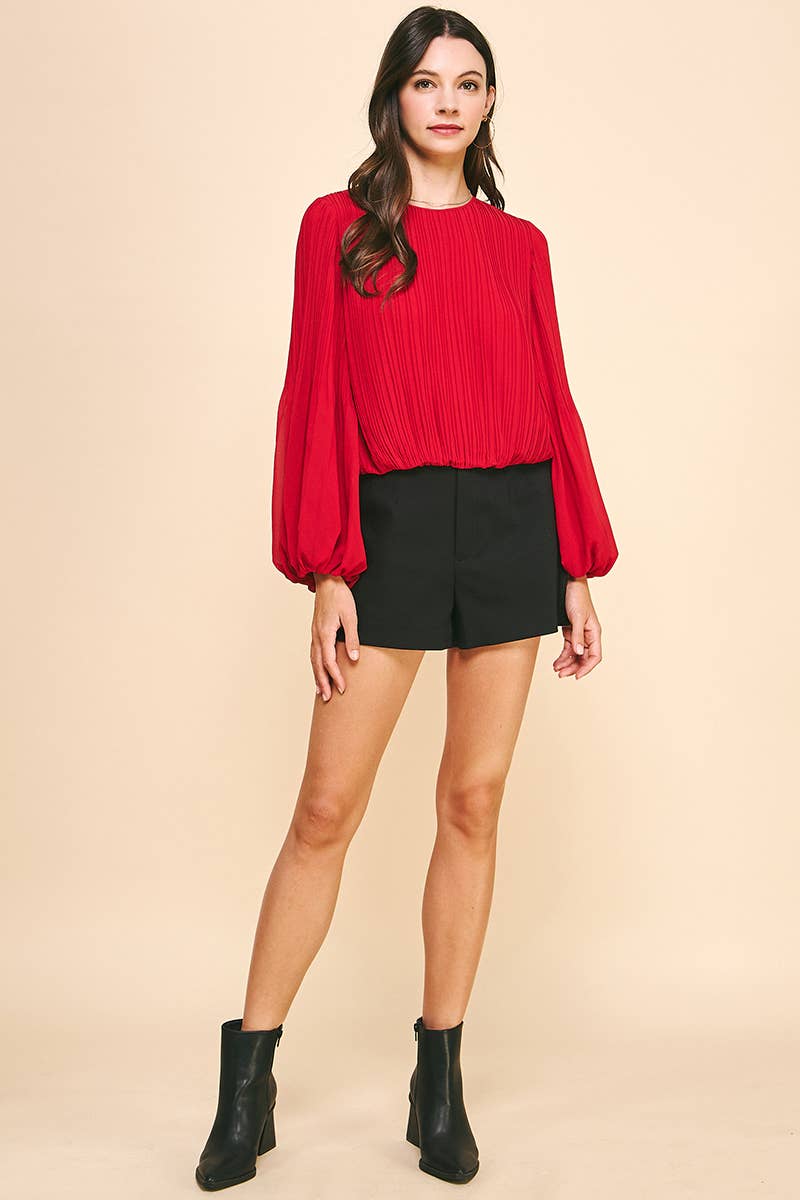 Paint the Town Red Blouse