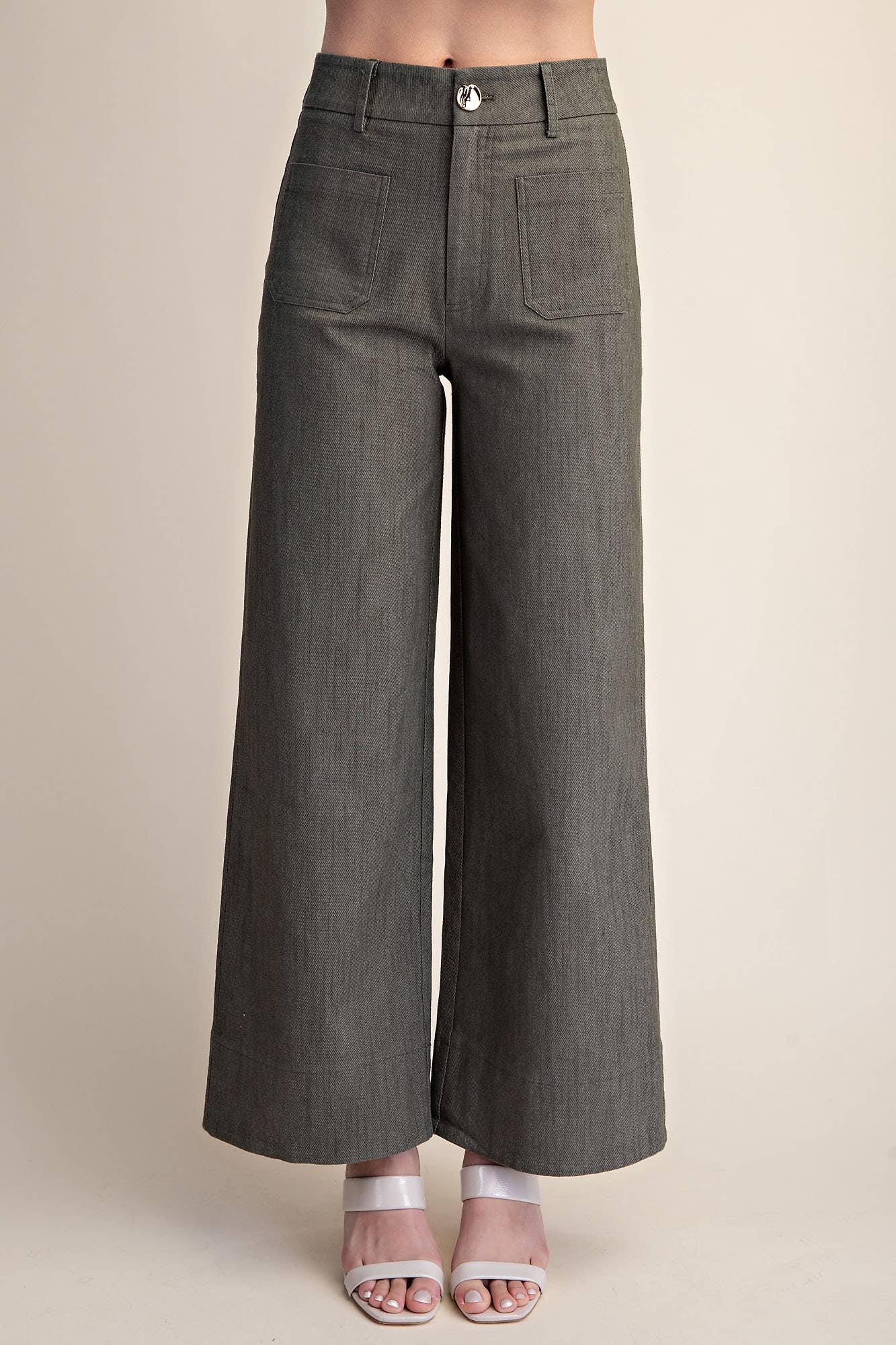 Stretchy Jeans - Olive