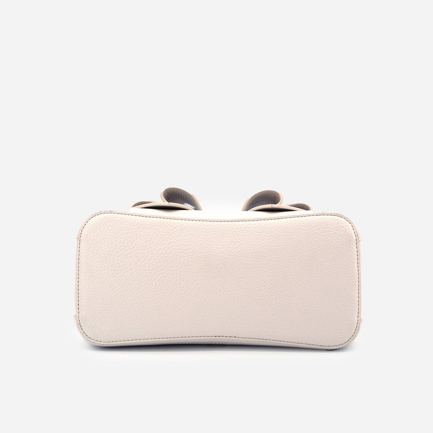 Jesse Bow Crossbody Handbag: Cream