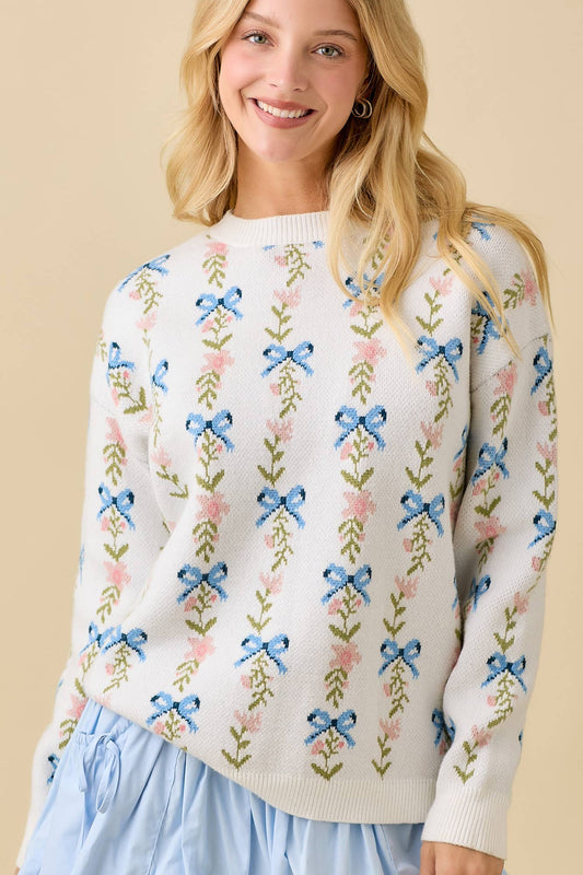 Coquette Bow Sweater