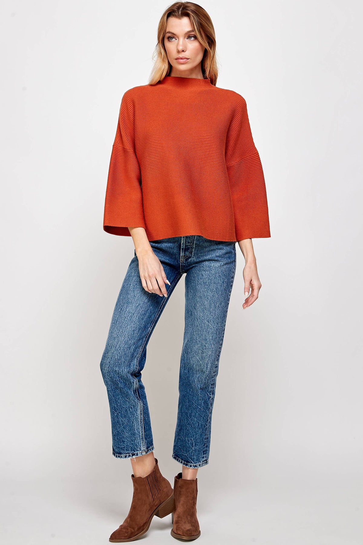 The Mara Sweater - Ginger