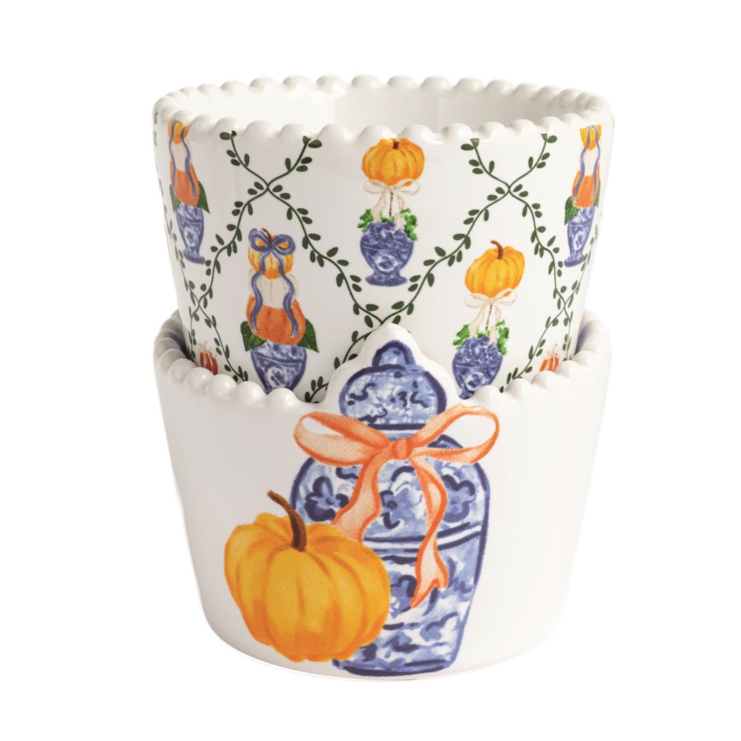 Pattern Ramekin Set