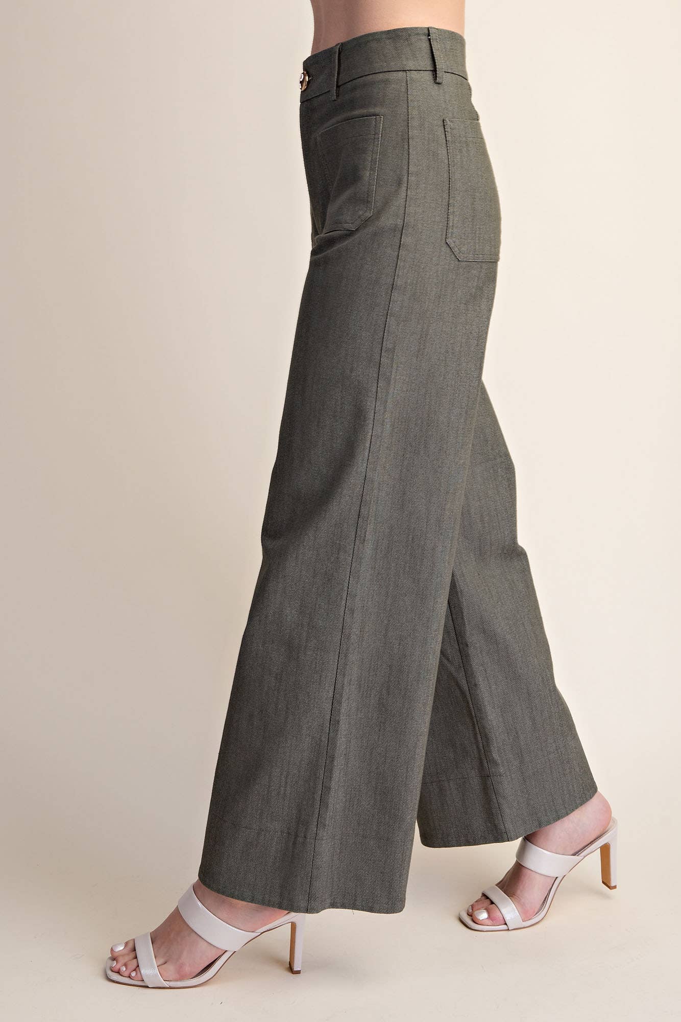 Stretchy Jeans - Olive