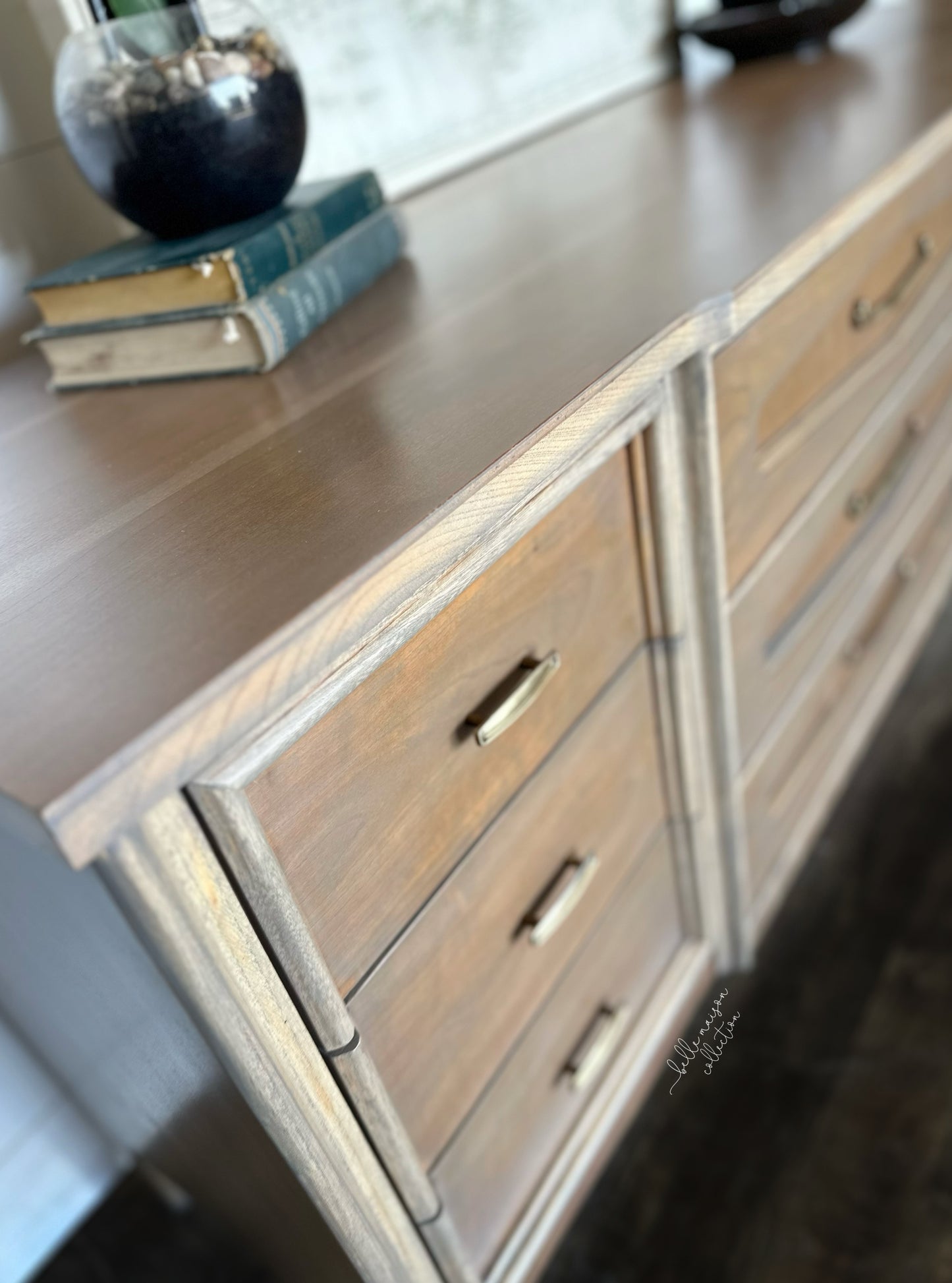 Mid Century Dresser - Ash Gray - LOCAL PICKUP ONLY