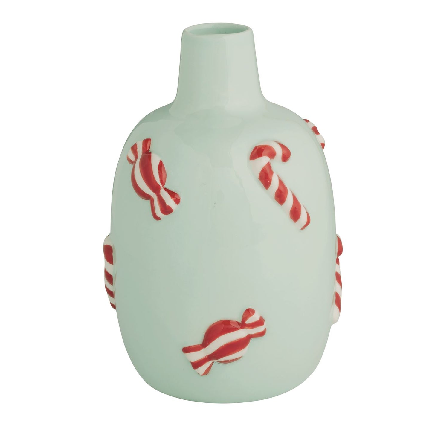 Candy Cane Icon Vase