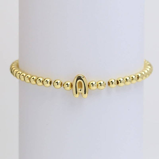 Initial Bracelet - A