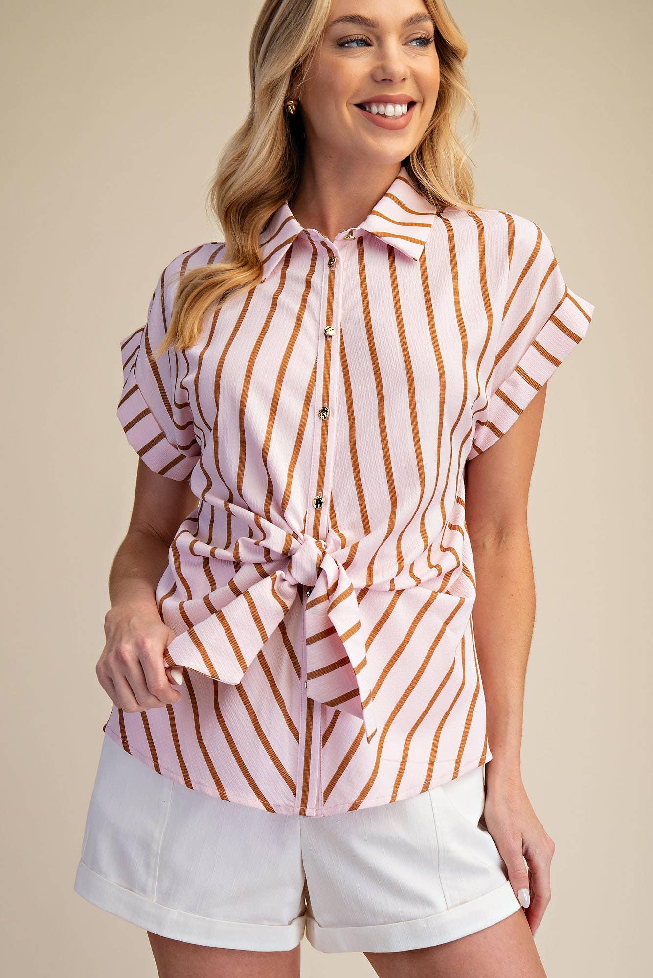 The Joanie Blouse - Olive