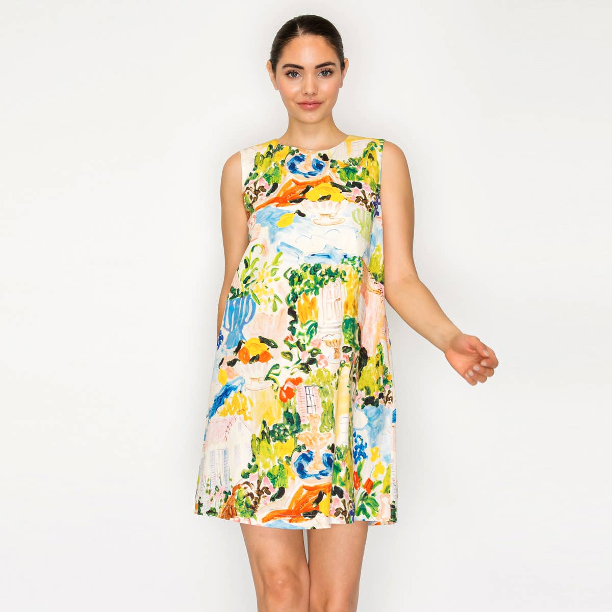 The Aurora Mini Shift Dress