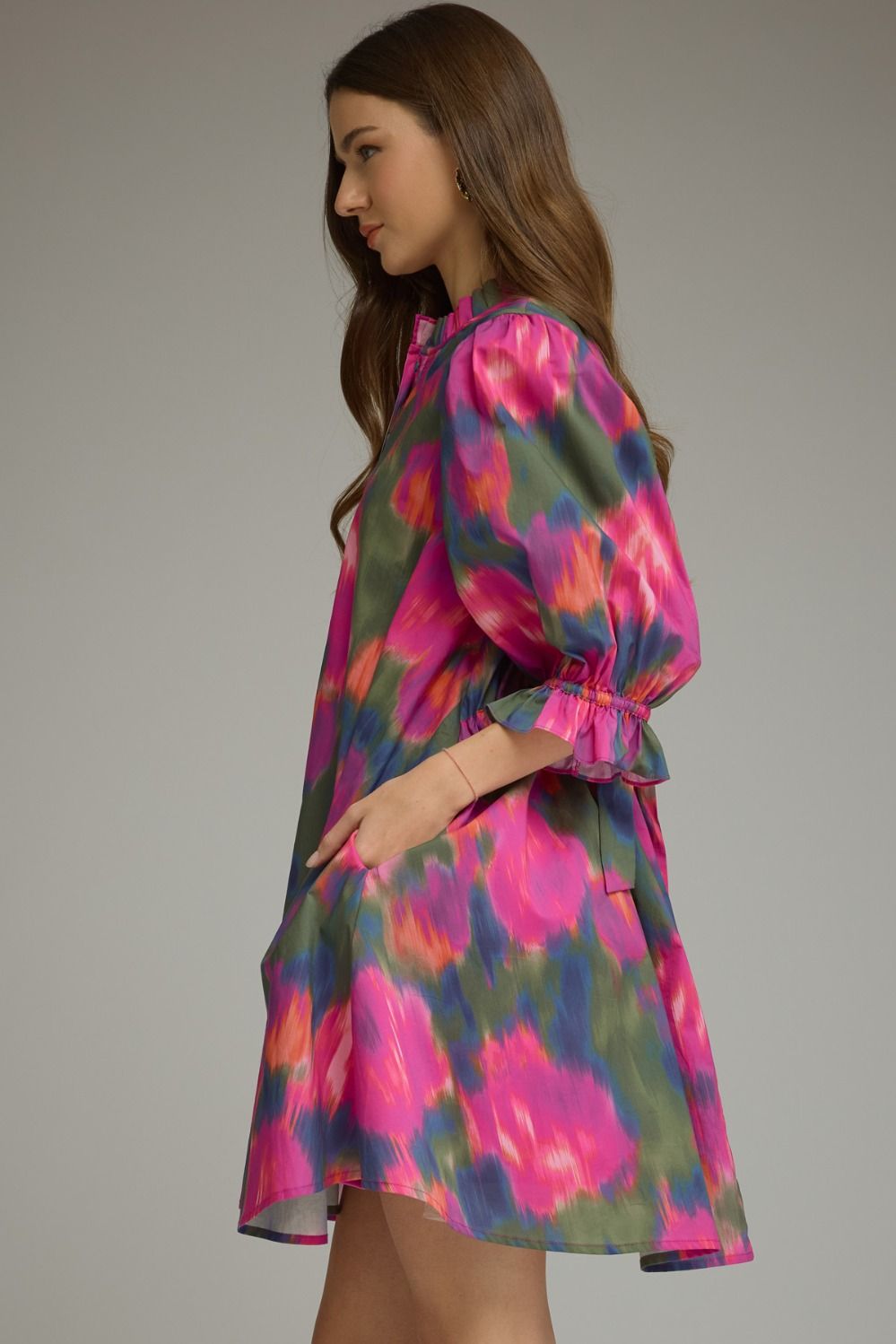 The Meyvis Dress - Magenta