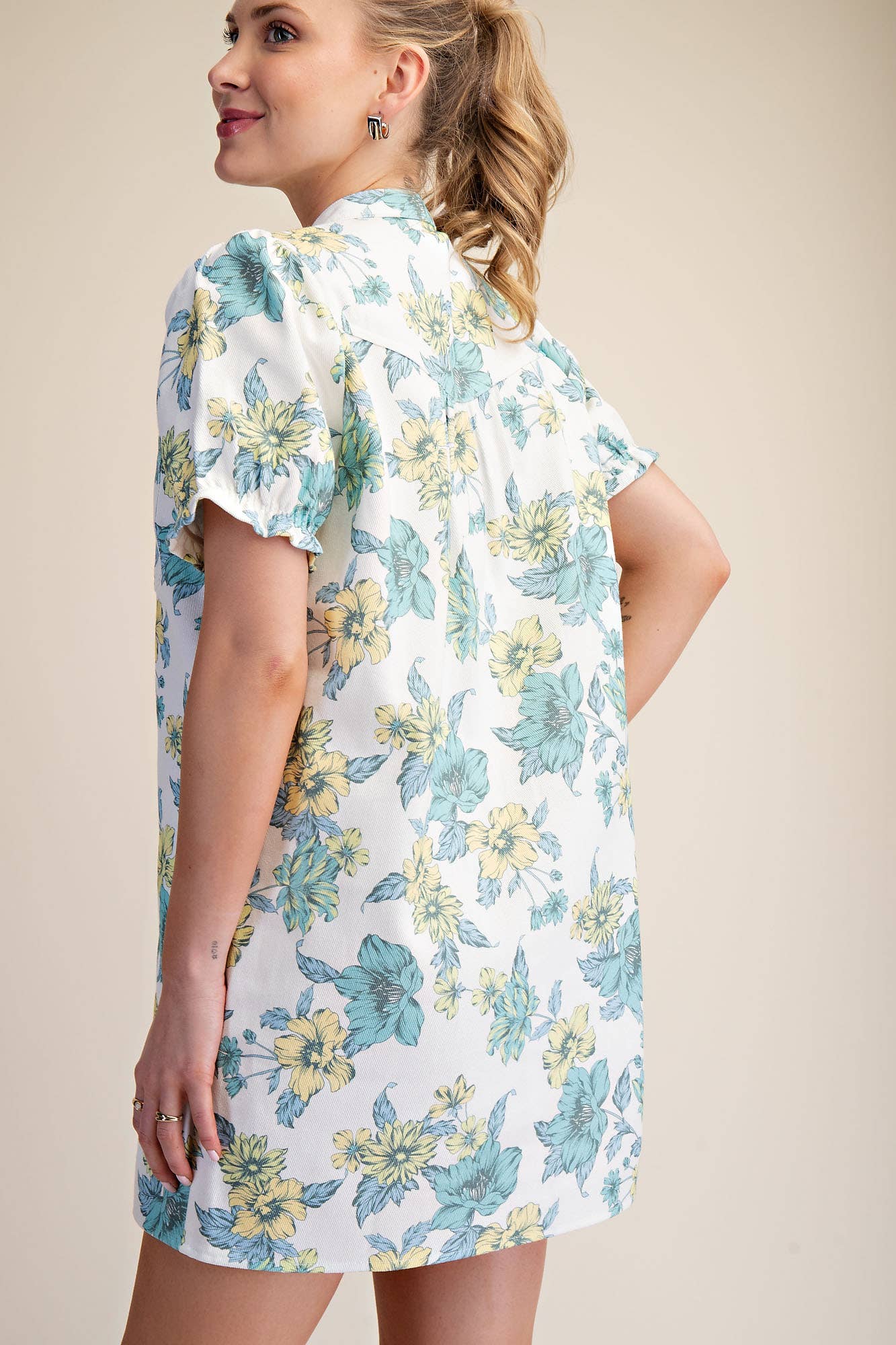 Flirty Floral Dress