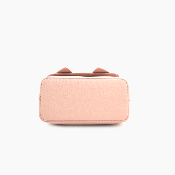 Zoey Bow Bag: Blush