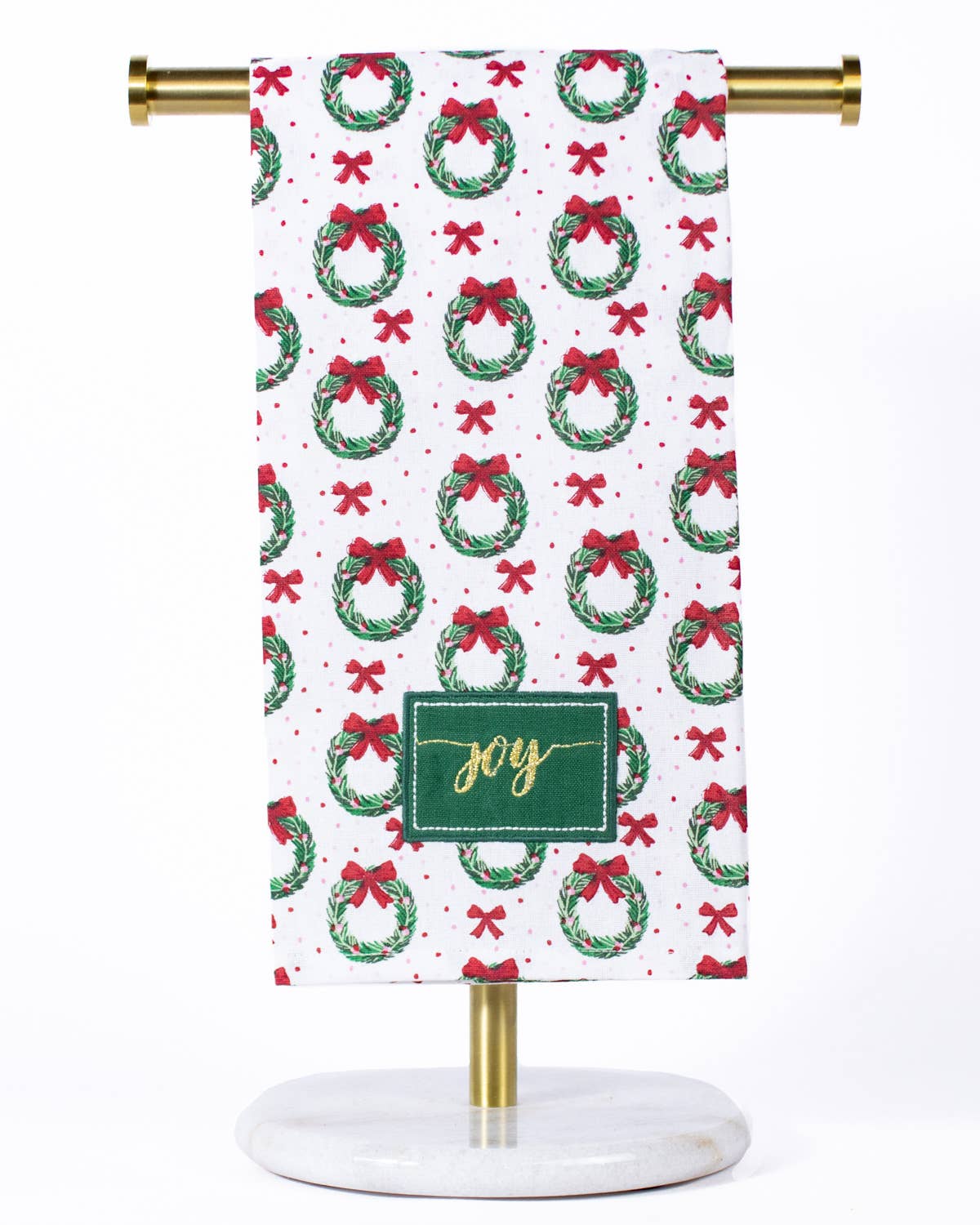 Joy Clara Wreath Hand Towel