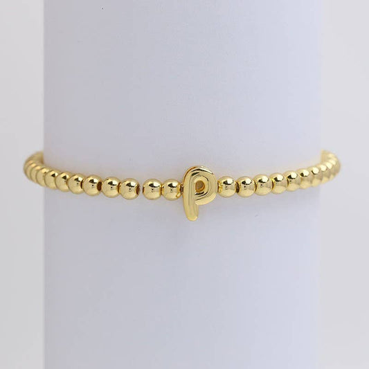 Initial Bracelet - P
