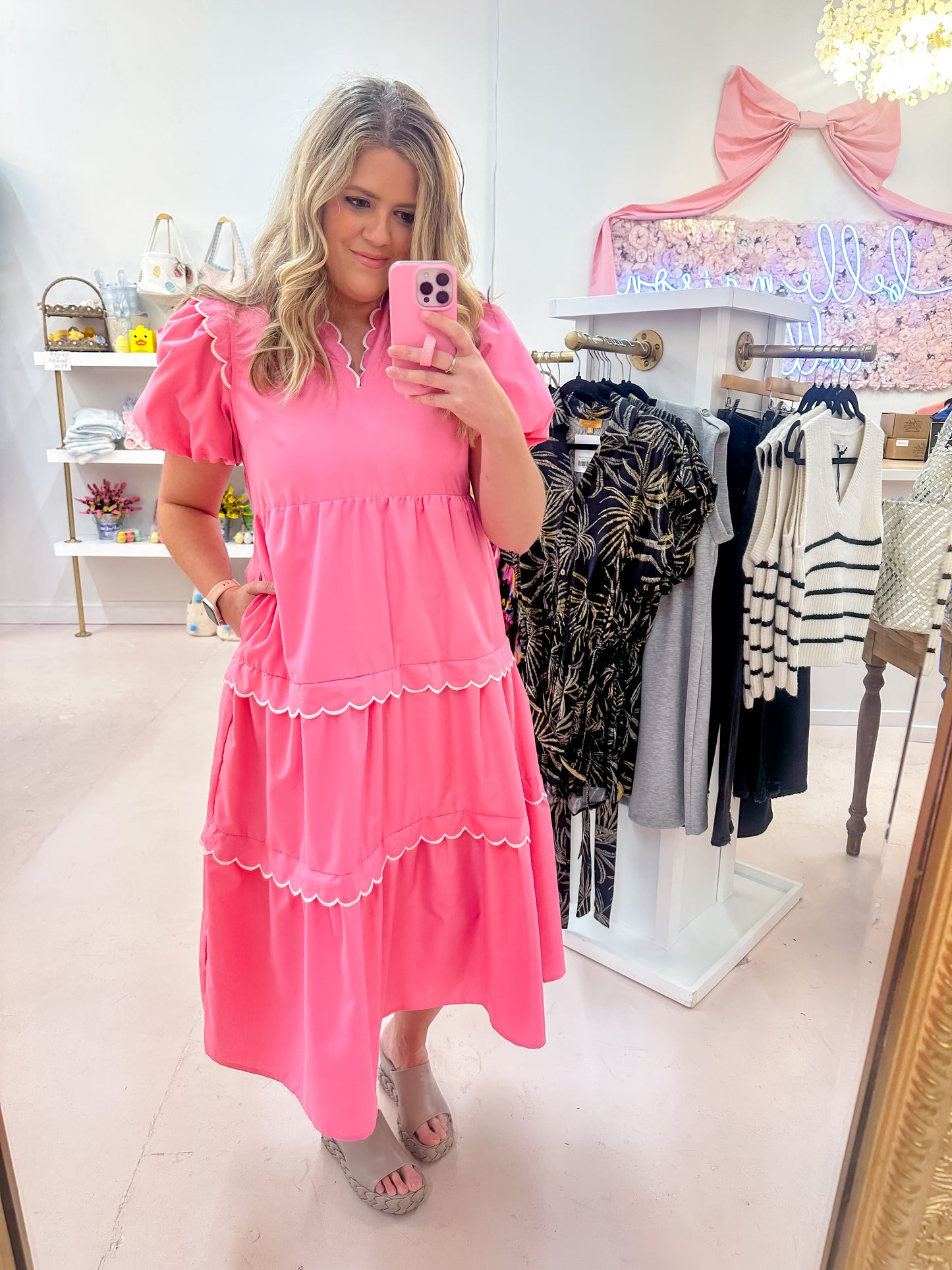 Tulips in Bloom Dress