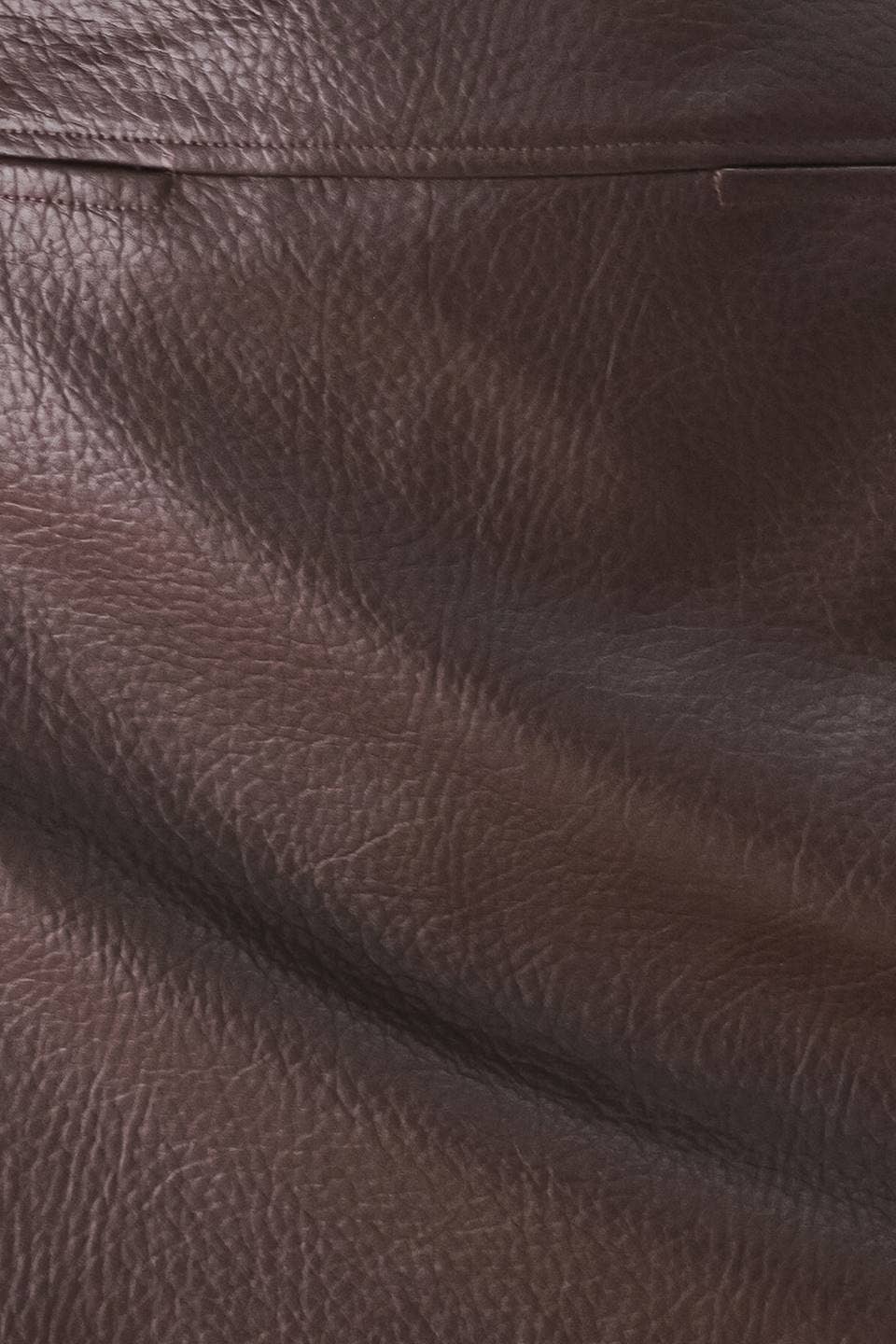 Faux Leather Skort