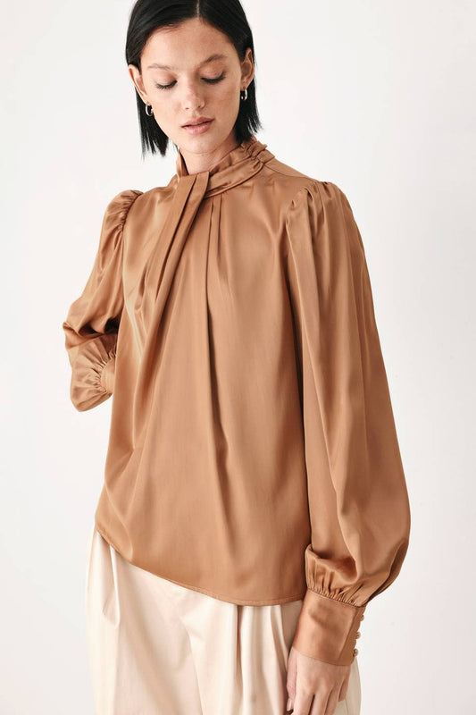 The Jenna Top - Bronze