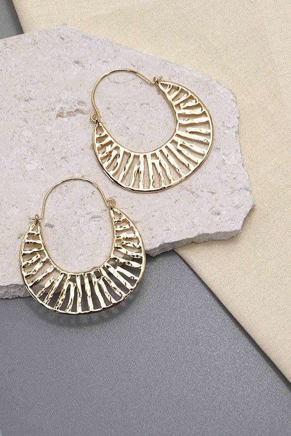 Crescent Drop Earrings