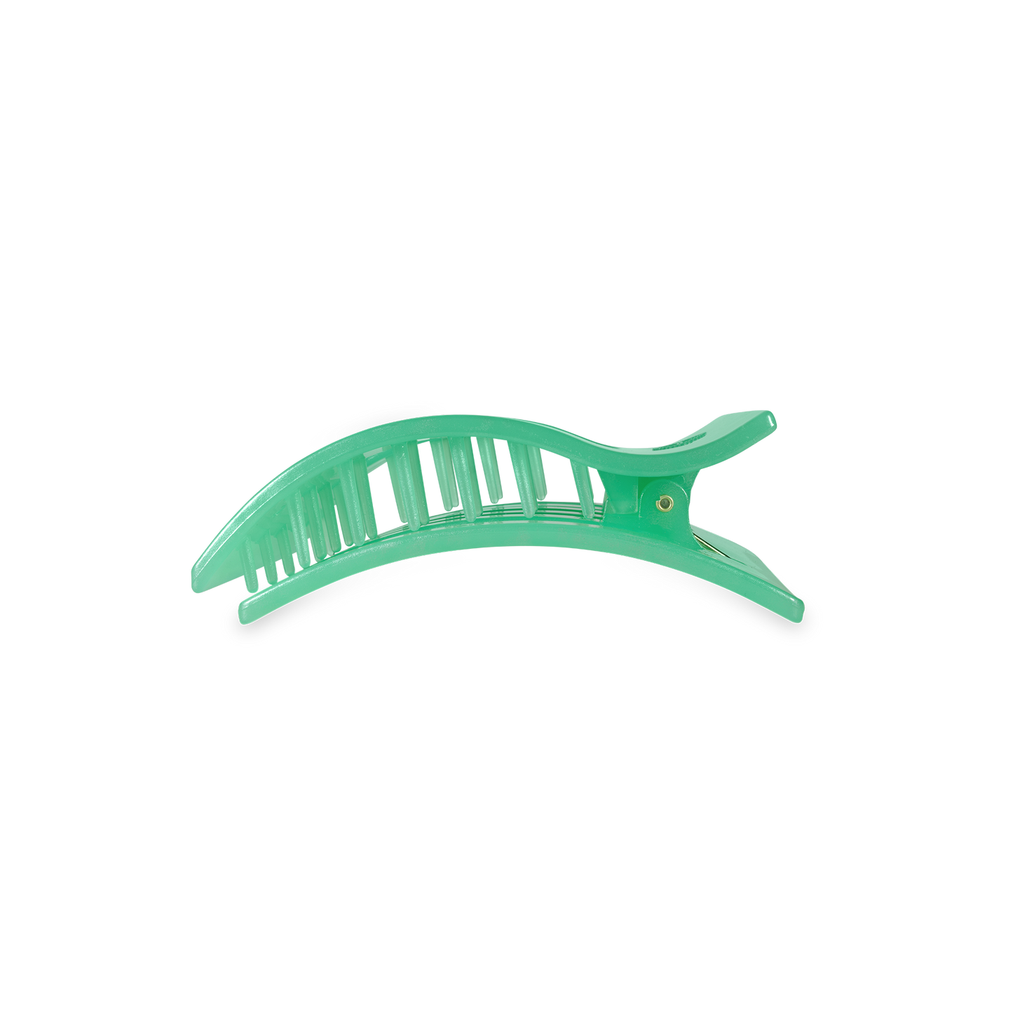 Flat Rectangle Hair Clip | Small | Spring Splash