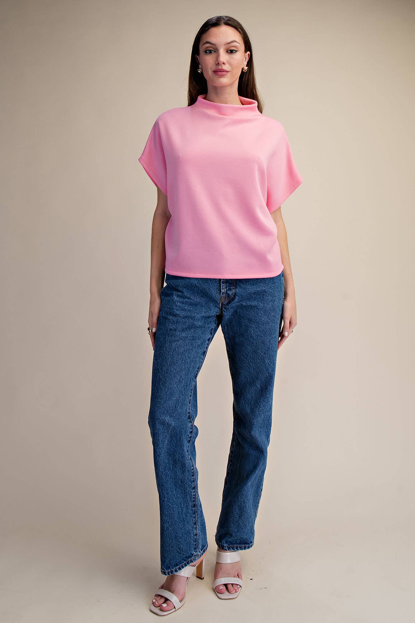 The Elise Top: Pink