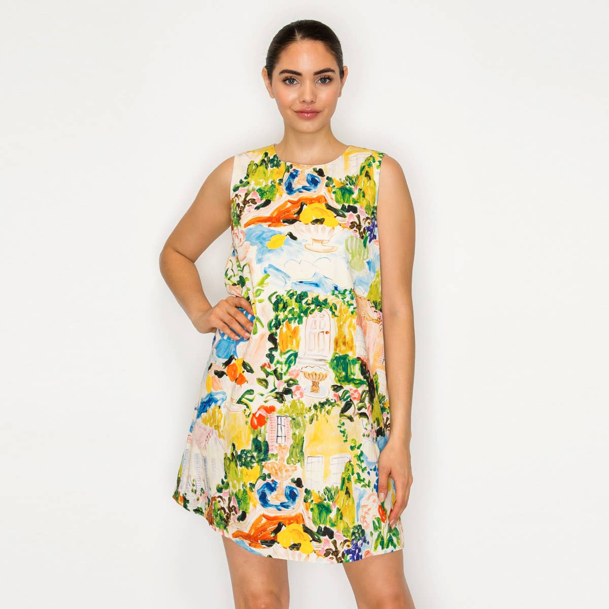 The Aurora Mini Shift Dress