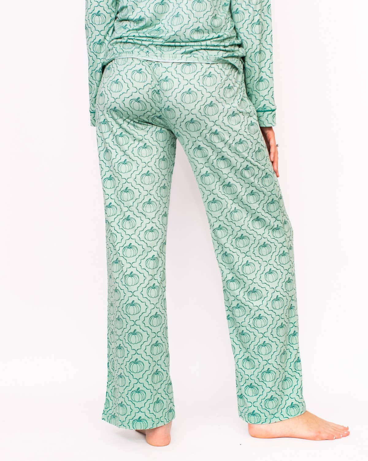 Pumpkin Sleep Pants - Jade