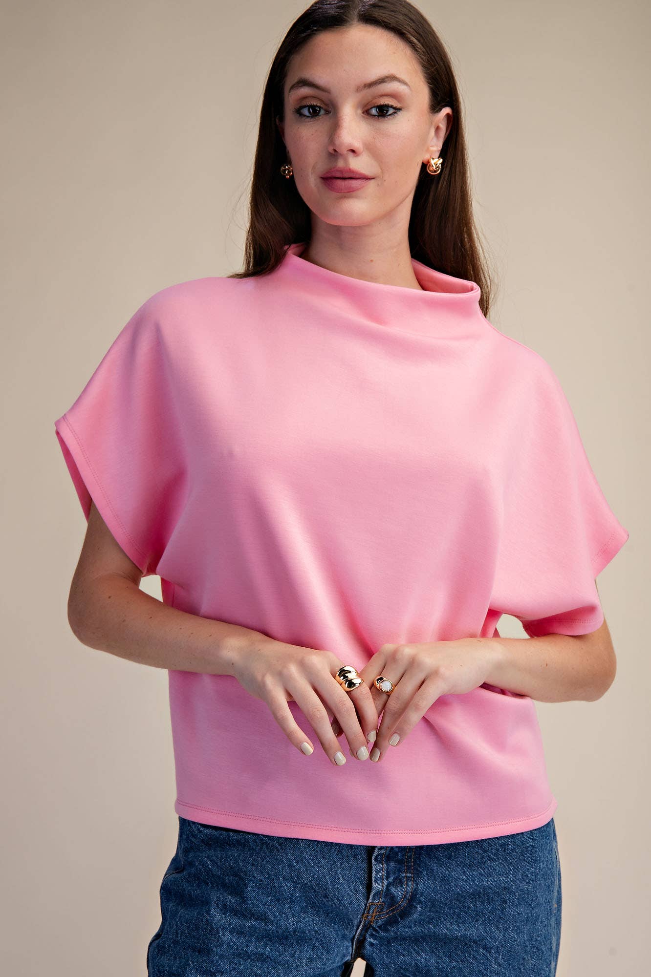 The Elise Top: Pink