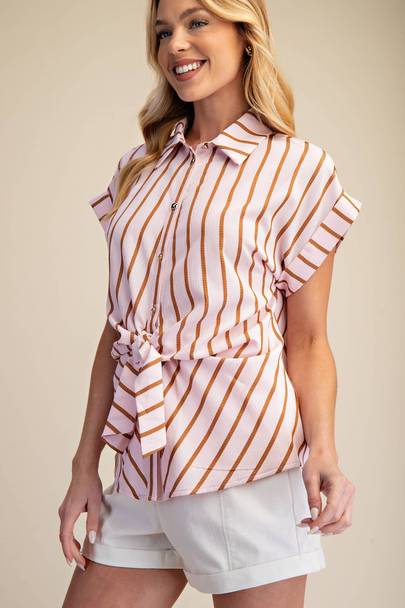 The Joanie Blouse - Olive