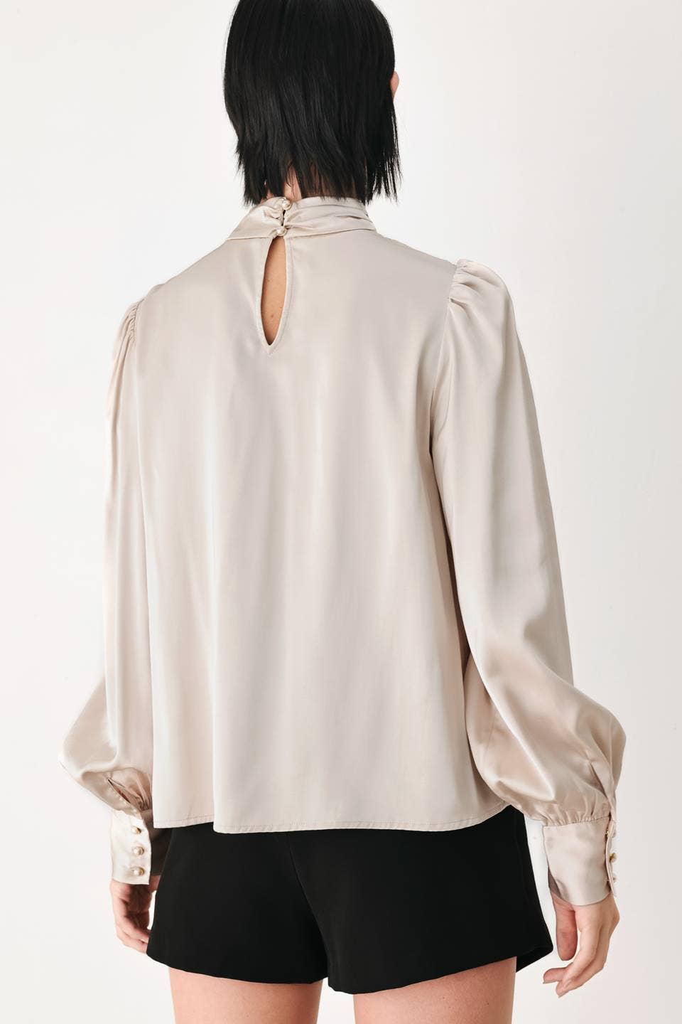 The Jenna Top - Champagne