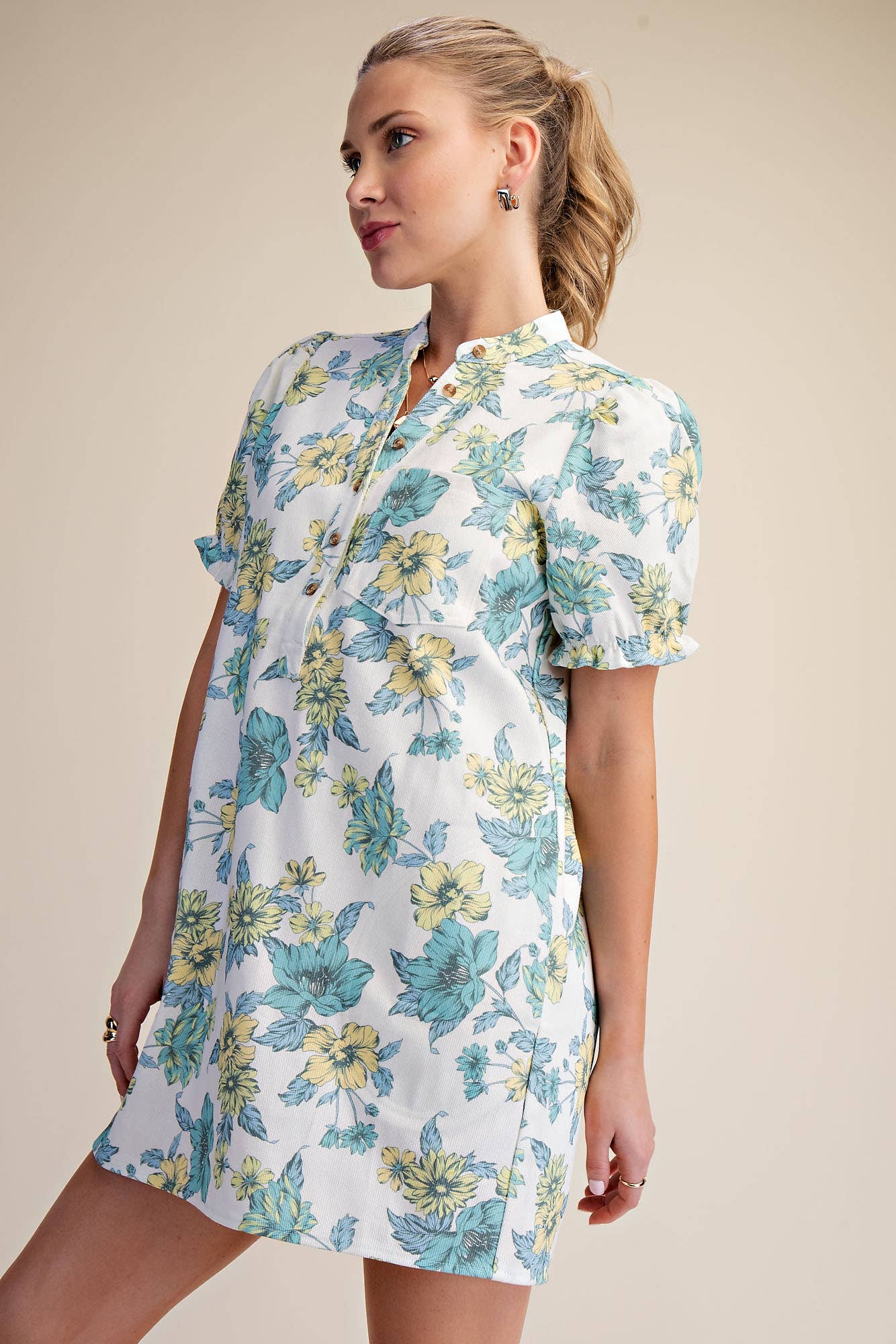 Flirty Floral Dress