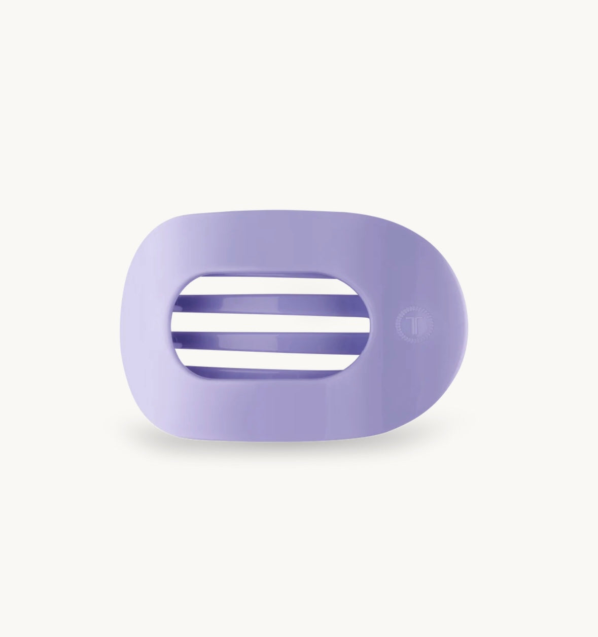 Medium Flat Round Clip - Lilac You