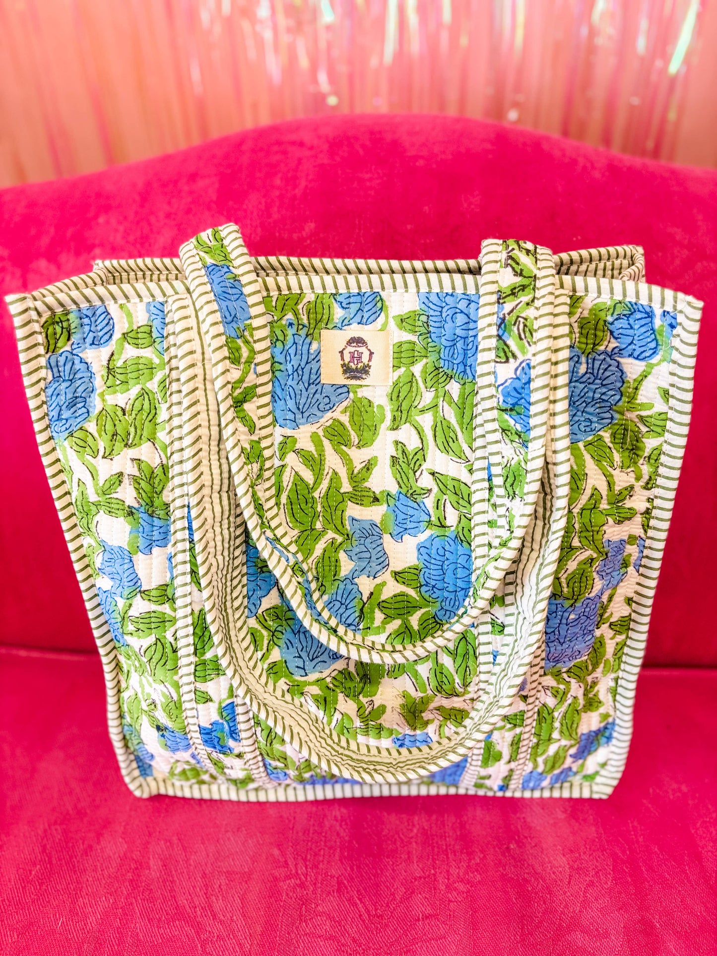 Charleston | Large Quilted Tote Bag 