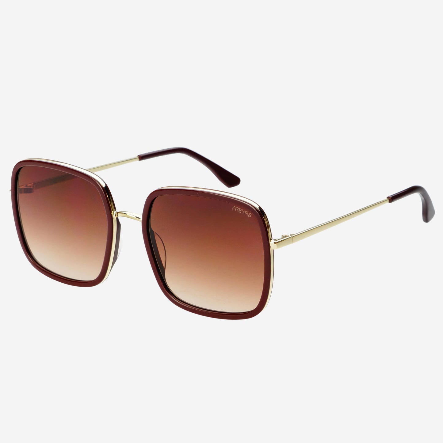 Cosmo Acetate Womens Square Sunglasses : Chocolate