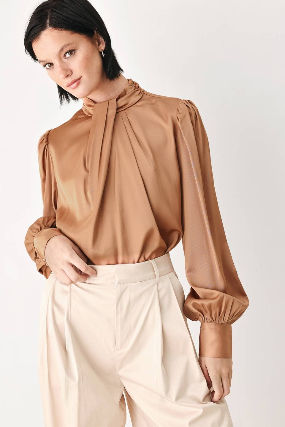 The Jenna Top - Bronze