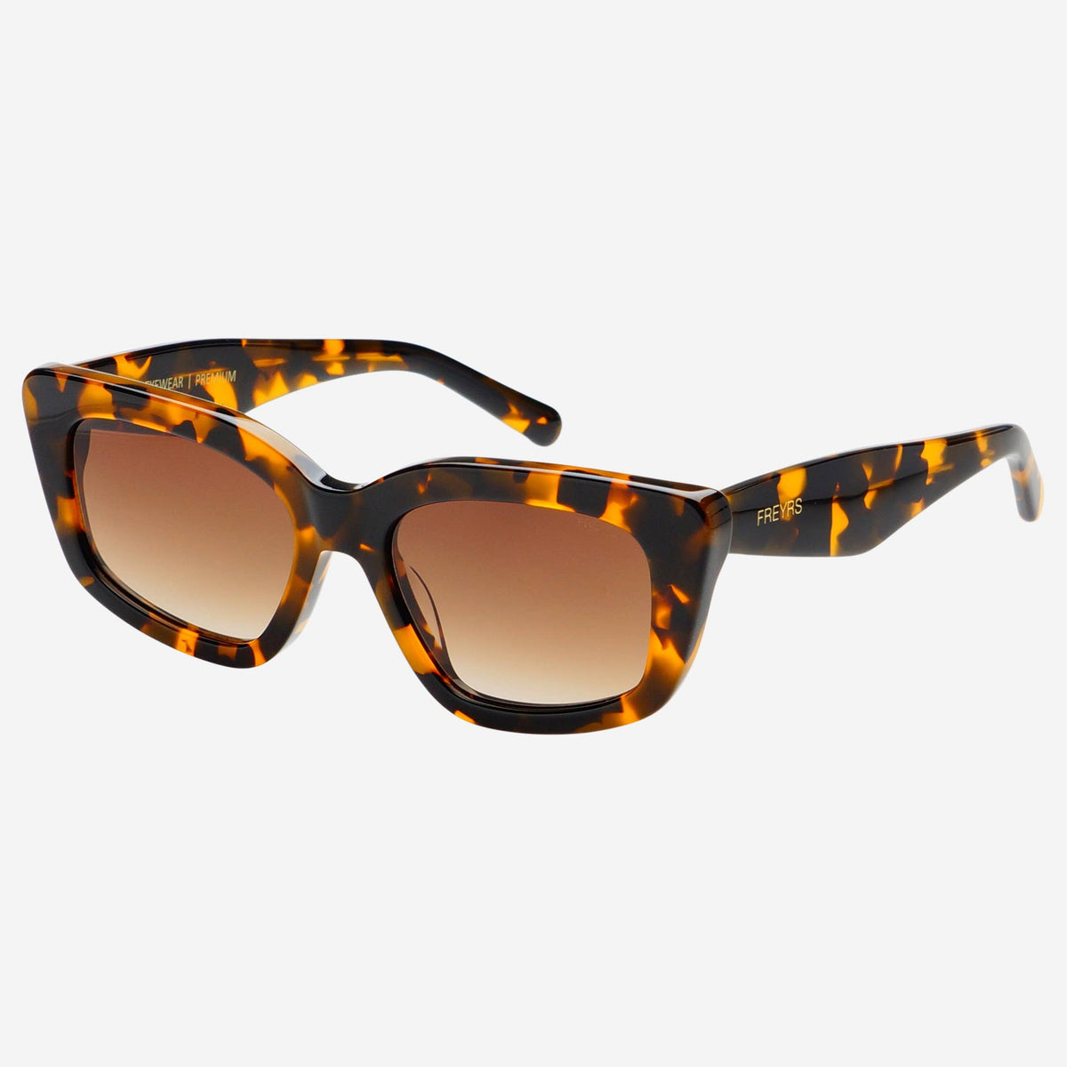 Beatrix Acetate Womens Cat Eye Sunglasses : Tortoise