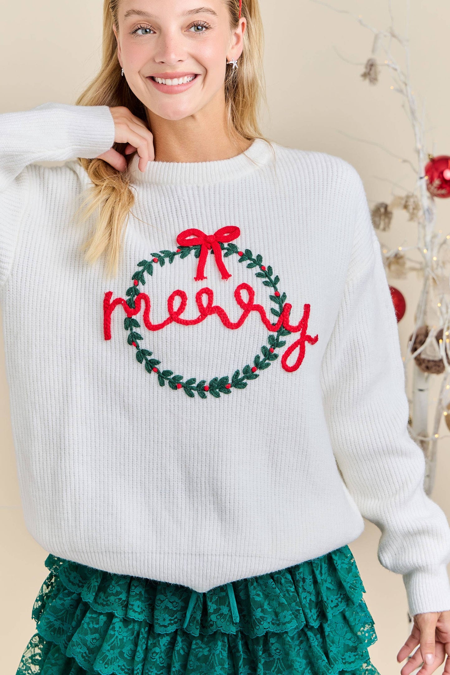Merry Knit Sweater