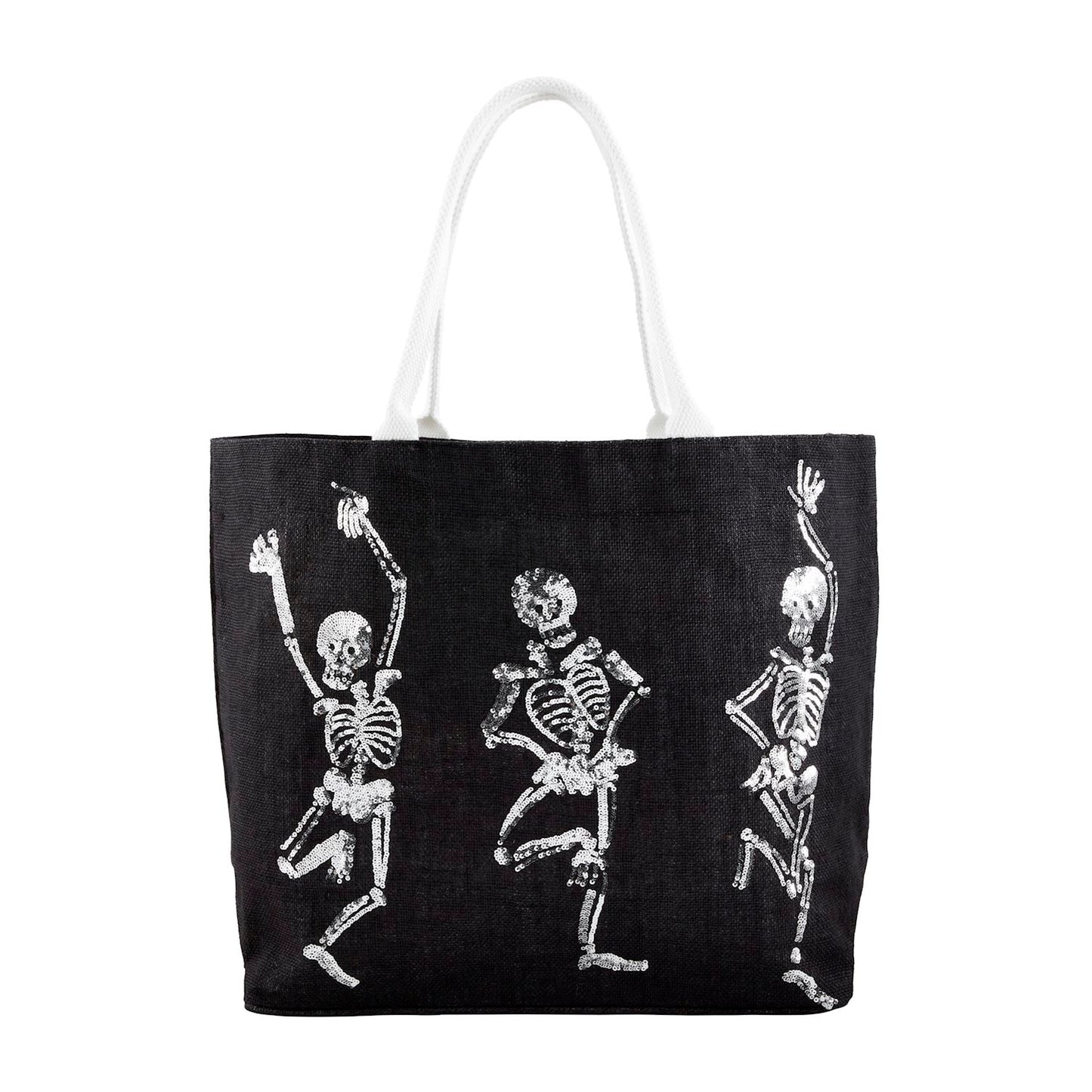 Halloween Sparkle Tote - Black