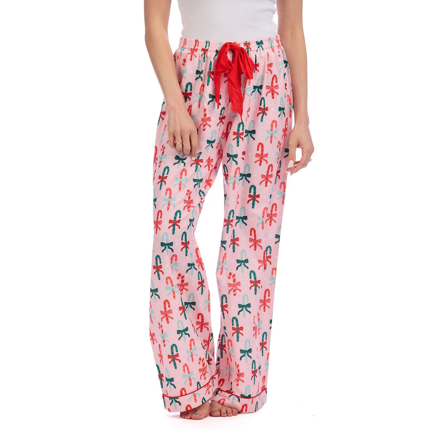 Candy Cane Holiday Pajama Pants