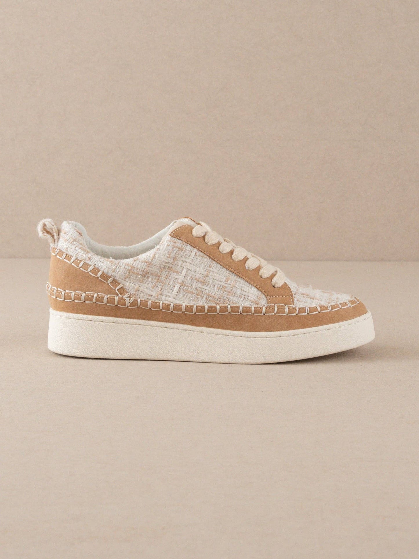 The Janie Low Tops: Camel