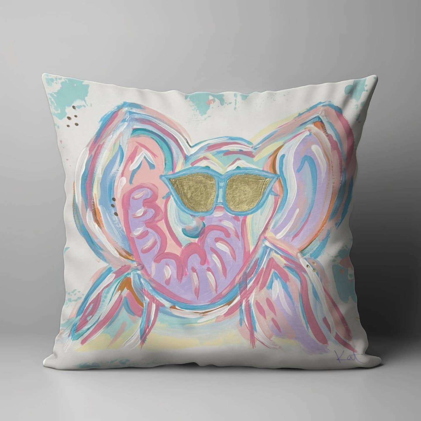Elephant Pillow: 22"