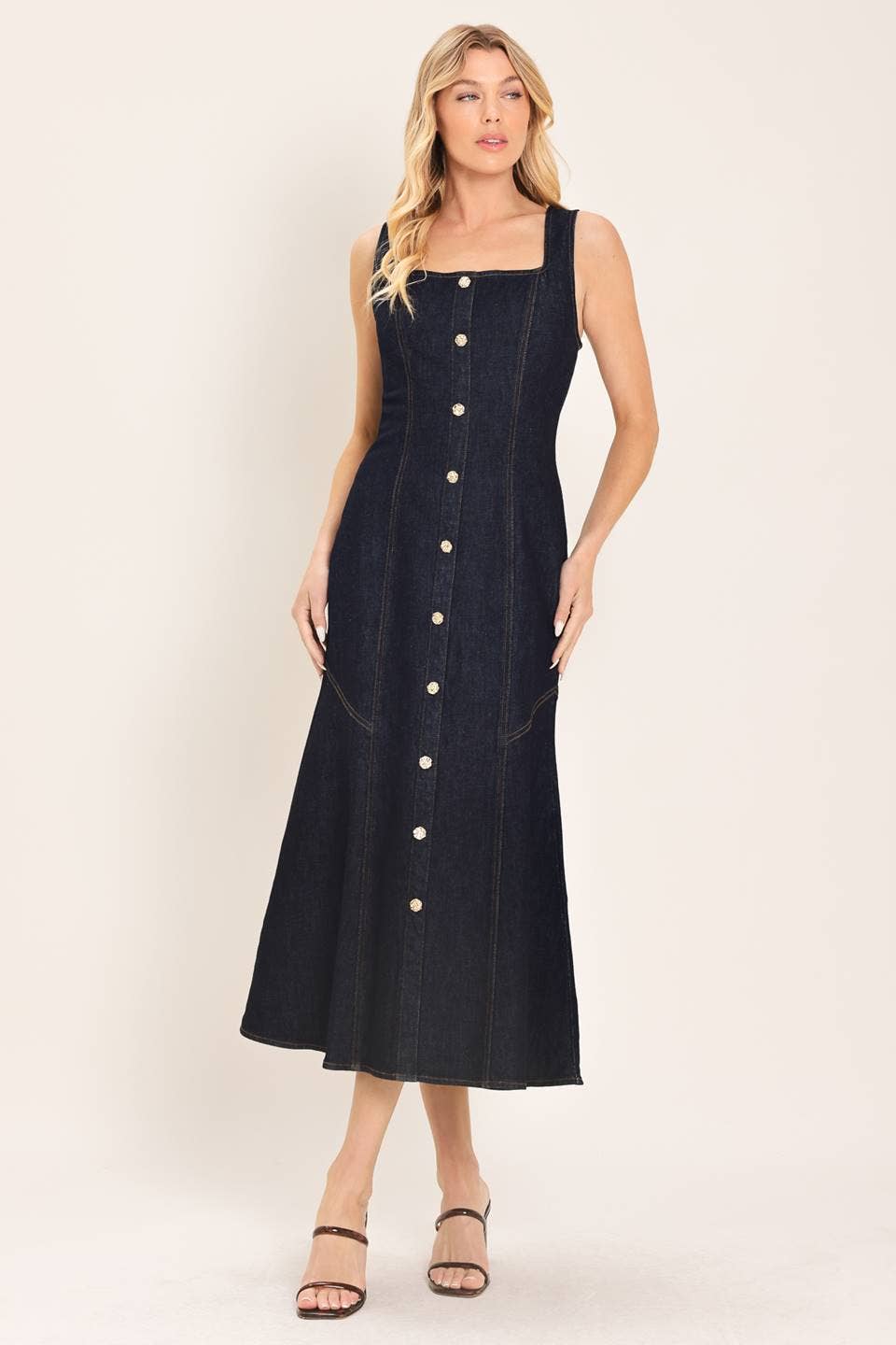 The Carrie Denim Dress